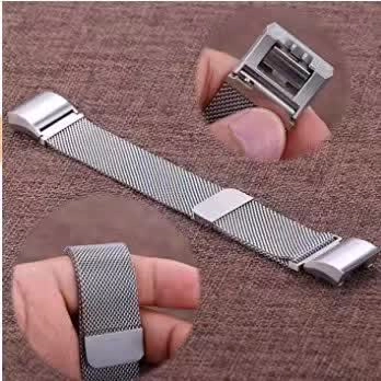 Dây đồng hồ Fitbit Charge 2 (thép không gỉ, mắt lưới thép siêu nhỏ)